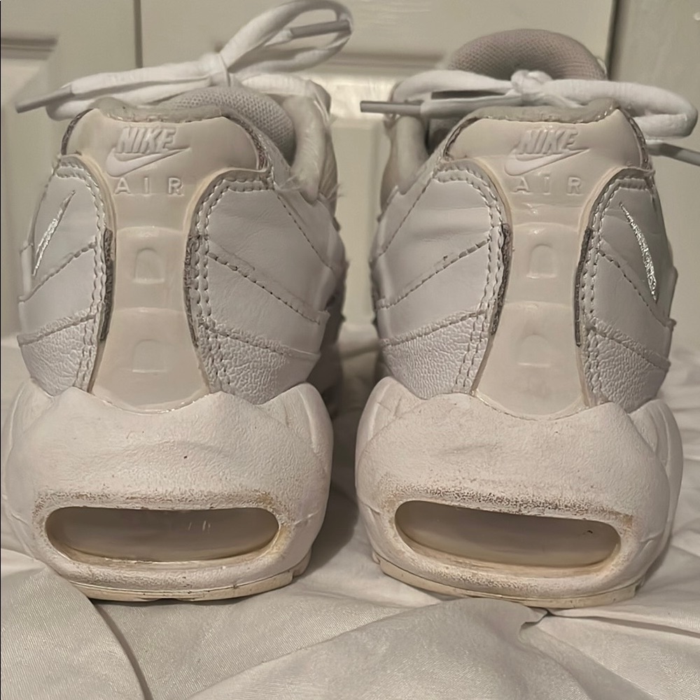 Nike Air Max 95 White Sneakers - Picture 4 of 4